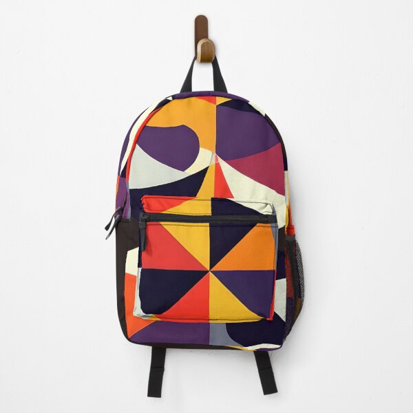 Item preview, colorful geometric round abstract design designed and sold by SmashingDeals.