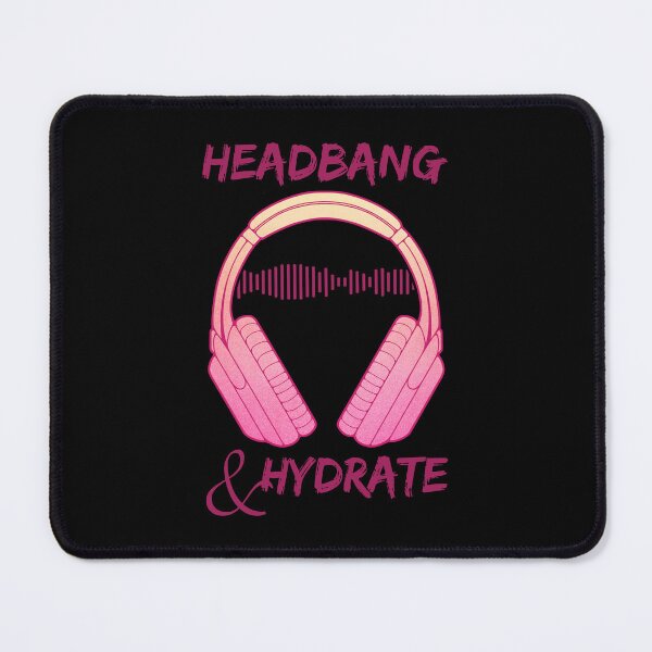 Item preview, Headphones | Headbang And Hydrate designed and sold by ObsidianDaz.