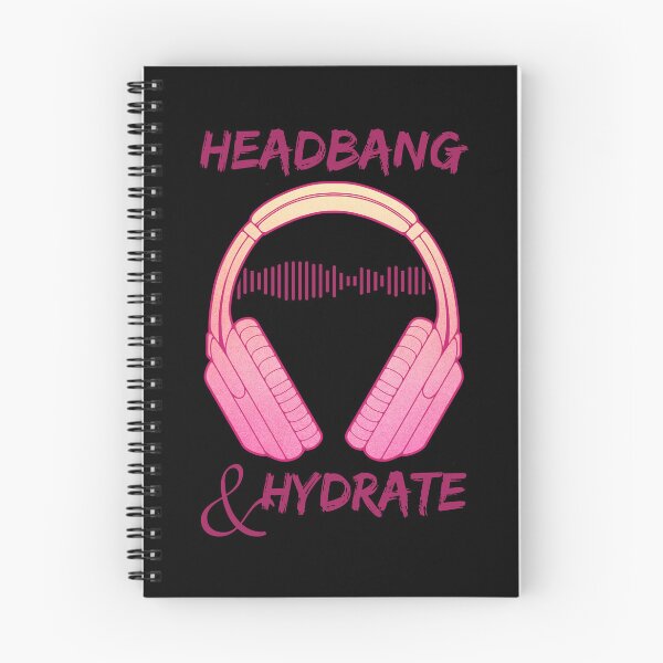 Item preview, Headphones | Headbang And Hydrate designed and sold by ObsidianDaz.
