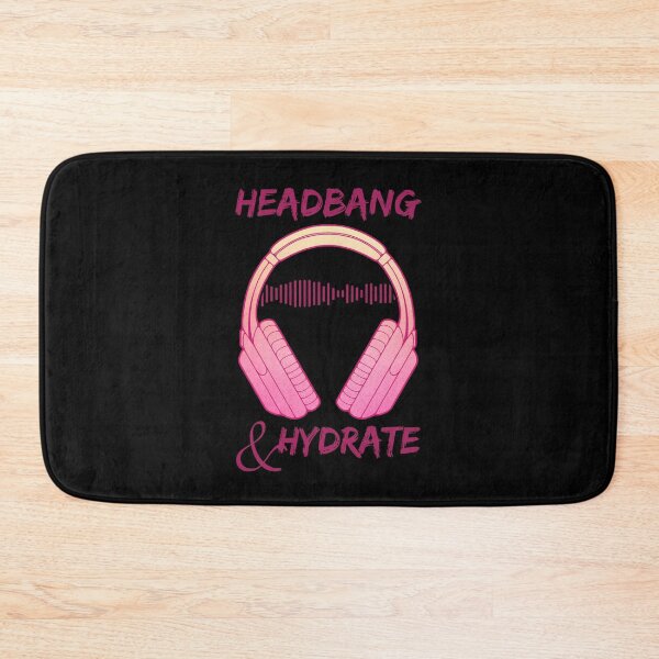 Item preview, Headphones | Headbang And Hydrate designed and sold by ObsidianDaz.