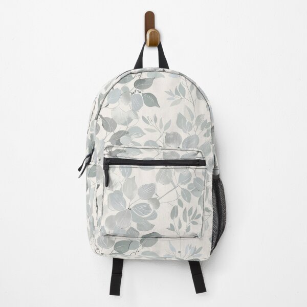 Item preview, Elegant Floral Pattern with Grey Leaves designed and sold by CoolPixels.