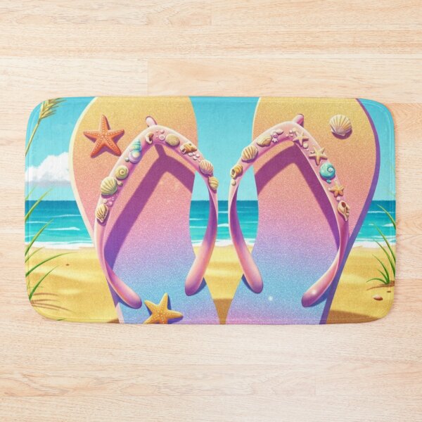 Item preview, Two flip-flaps with seashell classic tshirt designed and sold by anandsiva2703.
