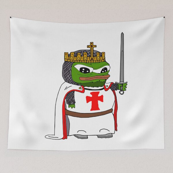 Item preview, Pepe Knight'S Templar Apu meme designed and sold by Tayonn.