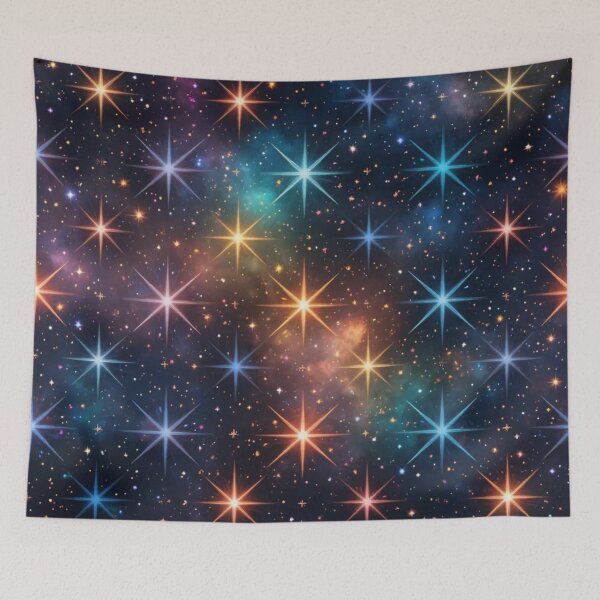 Item preview, Starlit Cosmic Pattern designed and sold by InezPhotography.