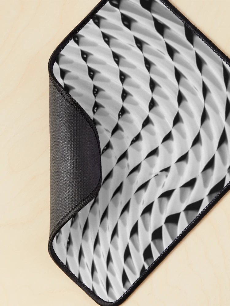 Thumbnail 2 of 5, Mouse Pad, Metallic Ripple Wave Pattern designed and sold by Monique Prince.