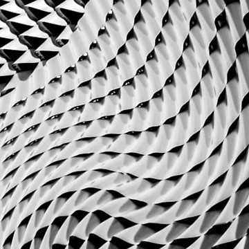 Artwork thumbnail, Metallic Ripple Wave Pattern by Monique Prince