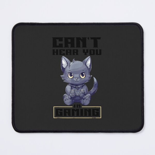 Item preview, Can'T-Hear-You-I'M-Gaming-Cat-Gamer-Controller-Video-Games designed and sold by rappadfdeuin.