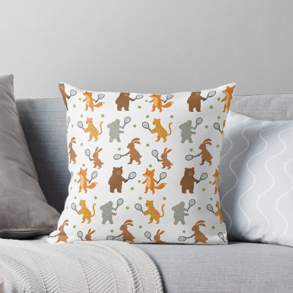 Item preview, Animal tennis squad pattern designed and sold by DKunic.
