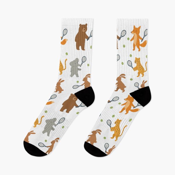 Item preview, Animal tennis squad pattern designed and sold by DKunic.