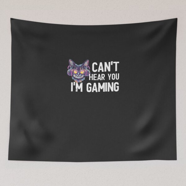Item preview, Can'T-Hear-You-I'M-Gaming-Headset-Graphic-Funny-Gamer-Tee designed and sold by rappadfdeuin.