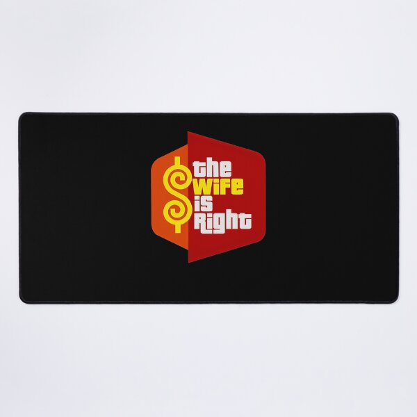 Item preview, 12 The Wife Is Right Game Show Logo Parody designed and sold by FelicienDesros.