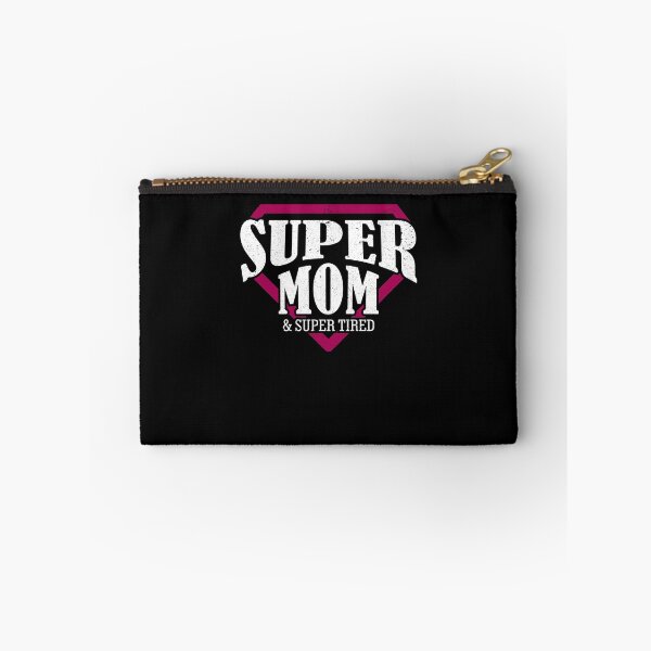 Item preview, Super Mom & Super Tired Shirt Super Mother Shirt designed and sold by catcatcatlife.