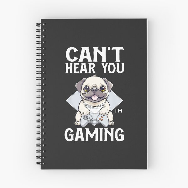 Item preview, Can'T-Hear-You-I'M-Gaming-Pug-Dog-Games-Gamer-Controller designed and sold by rappadfdeuin.