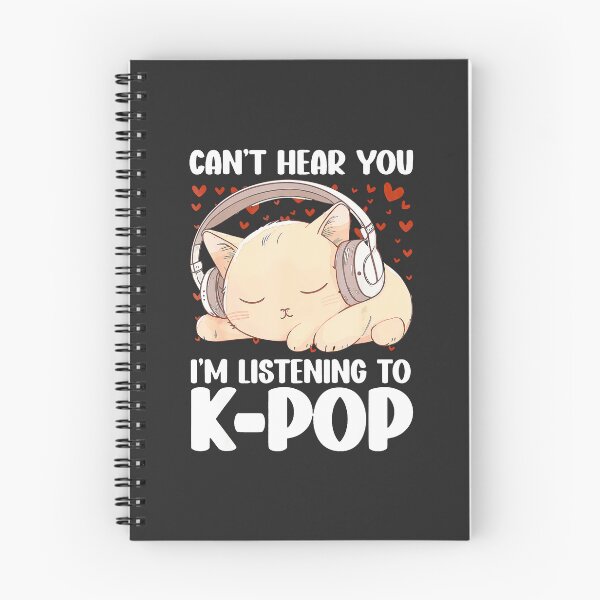 Item preview, Can'T-Hear-You-I'M-Listening-Kpop-Cat-K-Pop-Merchandise-(1) designed and sold by rappadfdeuin.