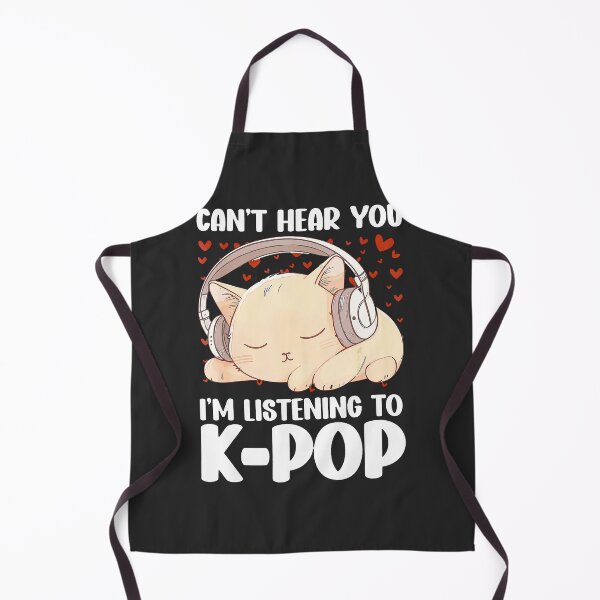 Item preview, Can'T-Hear-You-I'M-Listening-Kpop-Cat-K-Pop-Merchandise-(1) designed and sold by rappadfdeuin.
