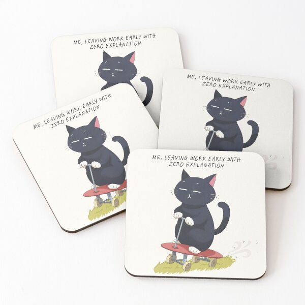 Item preview, Zero Explanation Cat Escape designed and sold by softnotestoyou.