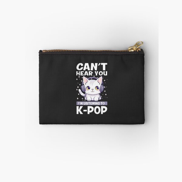 Item preview, Can'T-Hear-You-I'M-Listening-Kpop-Cat-K-Pop-Merchandise-(2) designed and sold by rappadfdeuin.
