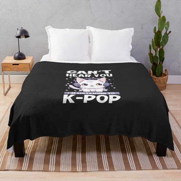 Item preview, Can'T-Hear-You-I'M-Listening-Kpop-Cat-K-Pop-Merchandise-(2) designed and sold by rappadfdeuin.