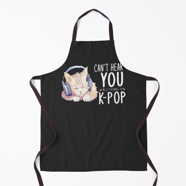 Item preview, Can'T-Hear-You-I'M-Listening-Kpop-Cat-K-Pop-Merchandise-(3) designed and sold by rappadfdeuin.