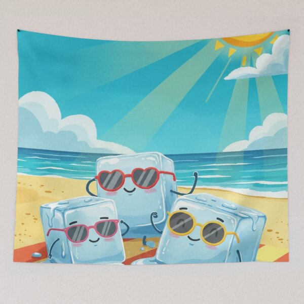 Item preview,  Ice cubes melting sunrises classic tshirt designed and sold by anandsiva2703.