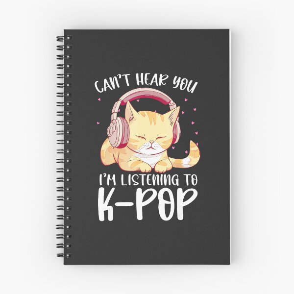 Item preview, Can'T-Hear-You-I'M-Listening-Kpop-Cat-K-Pop-Merchandise designed and sold by rappadfdeuin.
