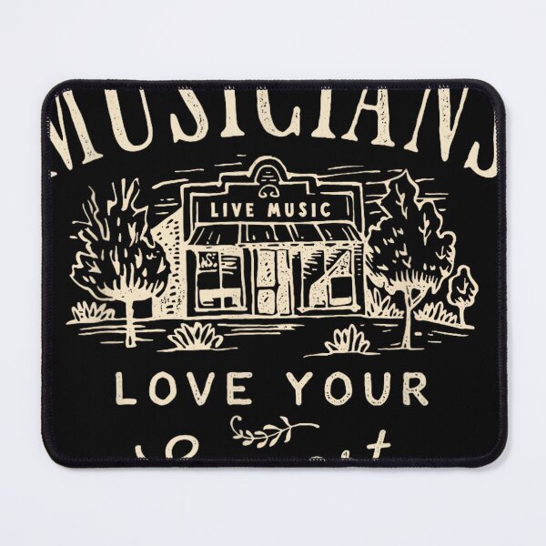 Item preview, Support Your Local Musicians Music Bands Scene designed and sold by marlymanhattan7.
