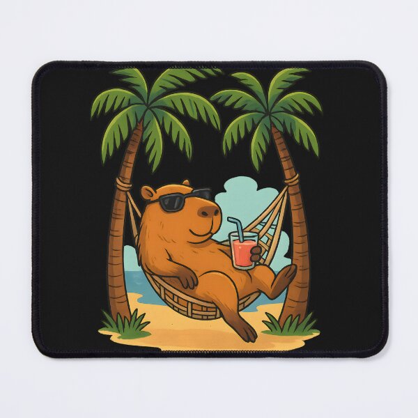 Item preview, Chilling Capybara. designed and sold by Raubee.