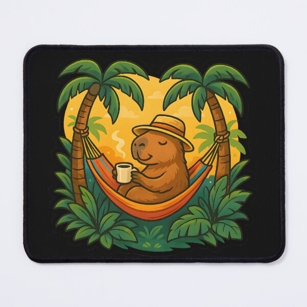Item preview, Other Chilling Capybara. designed and sold by Raubee.