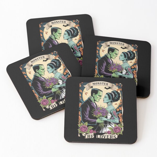Item preview, The Monster Frankenstein And Bride The  love designed and sold by AurelieGerhold.