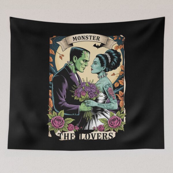 Item preview, The Monster Frankenstein And Bride The  love designed and sold by AurelieGerhold.