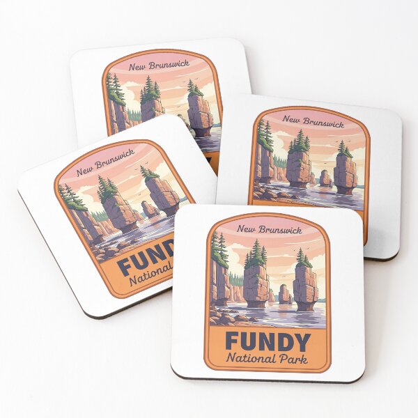 Item preview, Fundy National Park of Canada – New Brunswick Est. 1948 Evergreen Escape designed and sold by SkeletonsDanger.