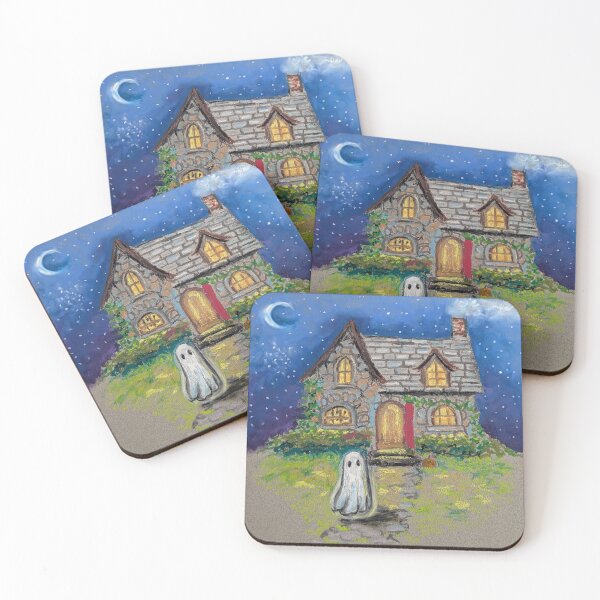 Item preview, Haunted House Illustration  designed and sold by SomeChicksArt.