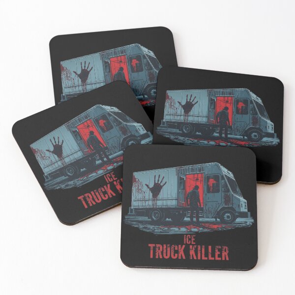 Item preview, brian moser inspired halloween Ice Truck Killer designed and sold by Nordic Echo.