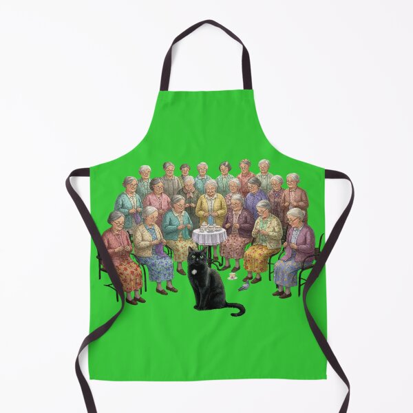 Item preview, grandmas knitting and drinking tea classic tshirt designed and sold by anandsiva2703.