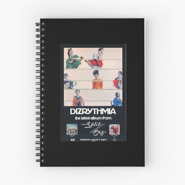Item preview, Split Enz Dizrythmia Postersticker designed and sold by Laura-Smith.