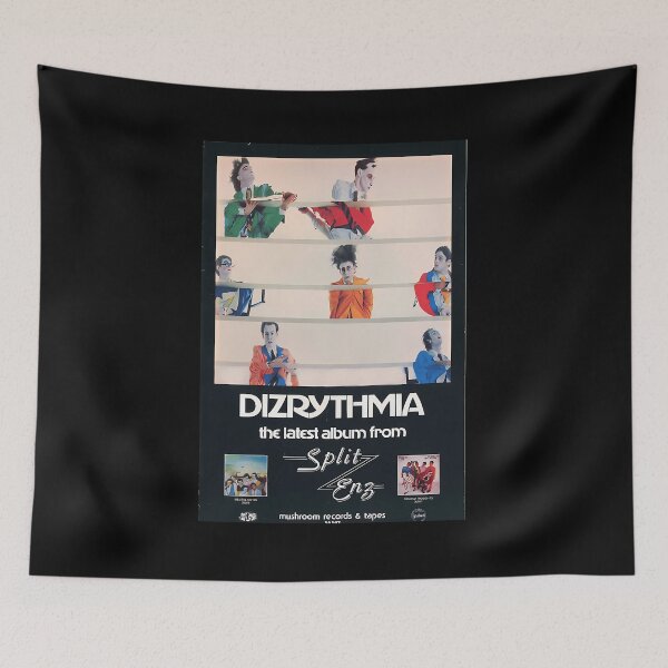 Item preview, Split Enz Dizrythmia Postersticker designed and sold by Laura-Smith.