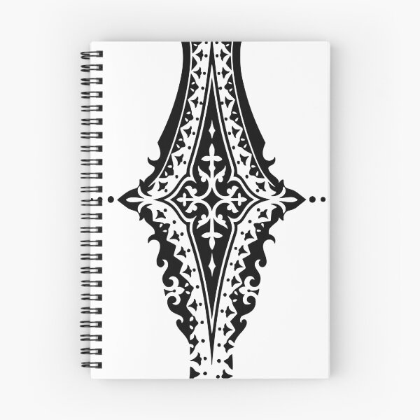 Item preview, Intricate Symmetrical Ornamental Design with Central Flower Motif designed and sold by 2gather1ness.