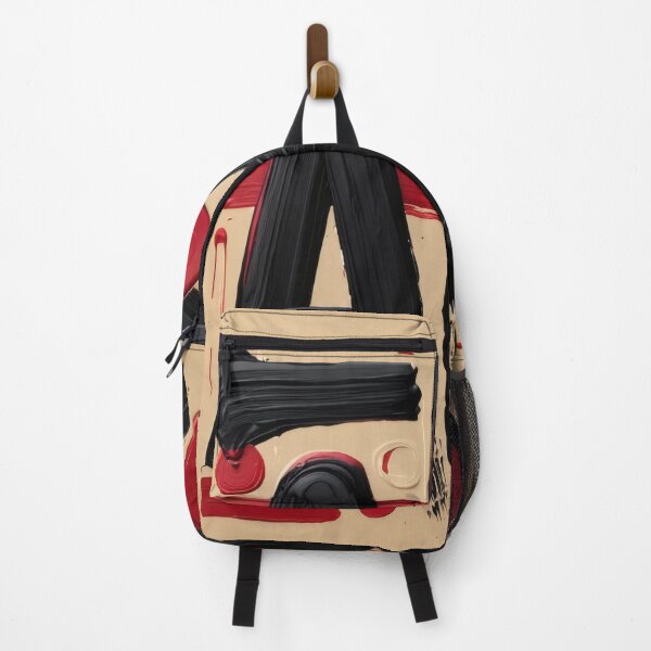 Item preview, Bold Abstract Typography with Paint Strokes designed and sold by Ombrya.