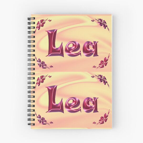Item preview, Lea Name Design – Satin Pink Glossy Font, Cute Shiny Lettering :) designed and sold by Myriel-Myriel.