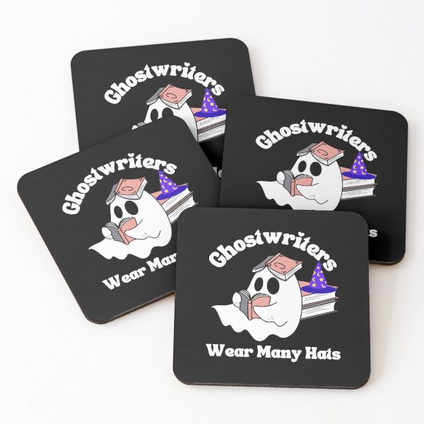 Item preview, Fun Ghostwriters Wear Many Hats  designed and sold by DesertDoveArt.