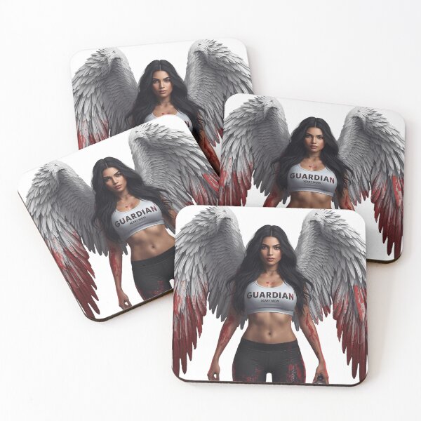 Item preview, Guardian Scary Mom – Blood Red Wing Warrior | Guardian Angel Collection designed and sold by Scaryangelfx.