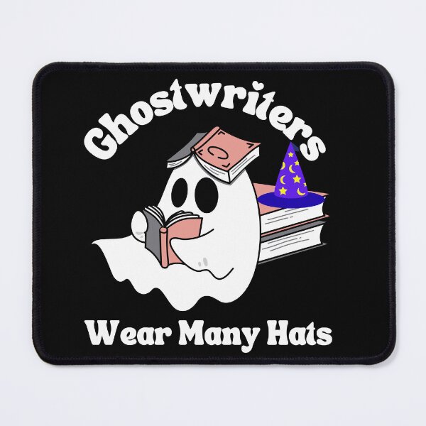 Item preview, Fun Ghostwriters Wear Many Hats designed and sold by DesertDoveArt.