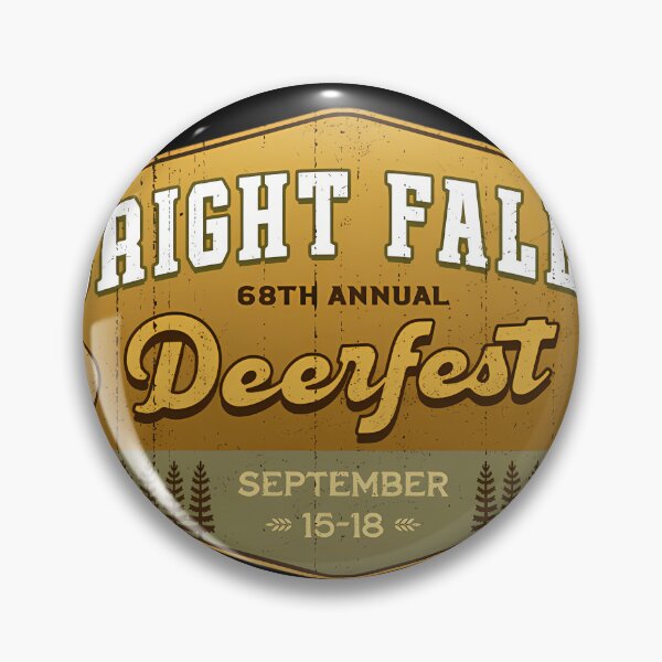 Item preview,  Deerfest Bright Falls Emblem designed and sold by StyleMagmasKas.