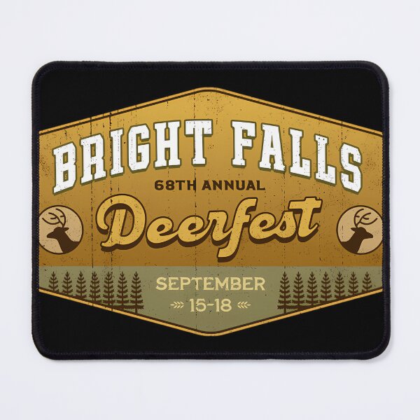 Item preview, Deerfest Bright Falls Emblem designed and sold by StyleMagmasKas.