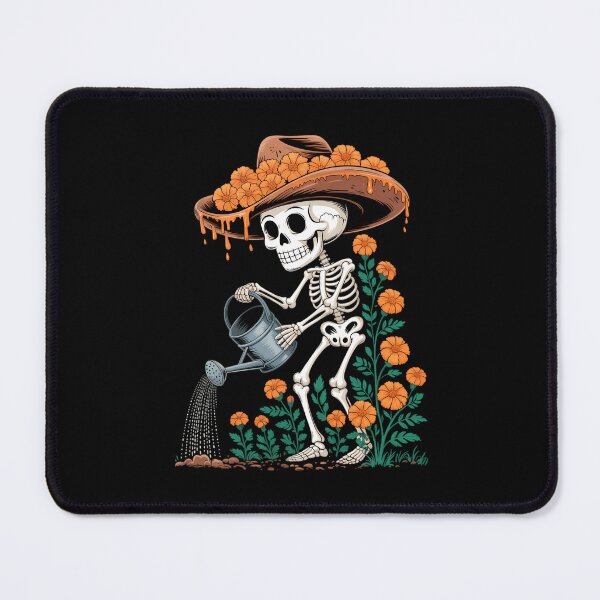 Item preview, Gardening Flower Lover Halloween Skeleton designed and sold by Sunset4Bones.