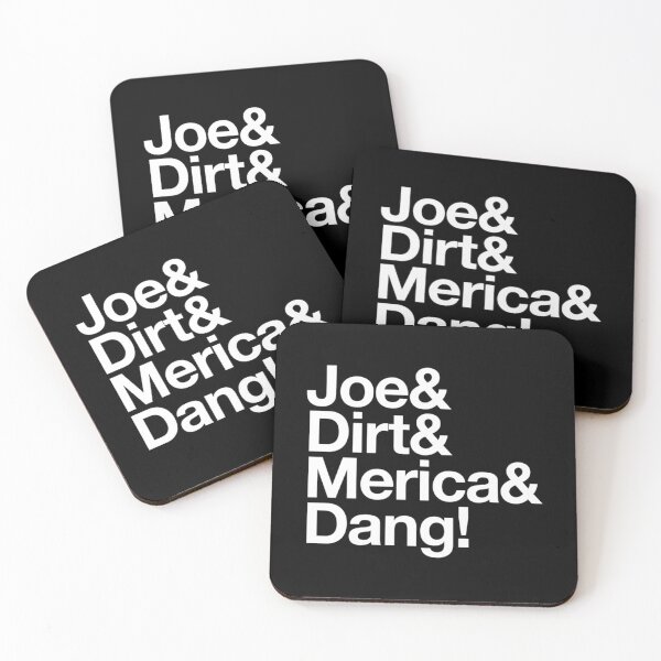 Item preview, Joe Dirt Merica Dang White Text designed and sold by FelineGoodd.
