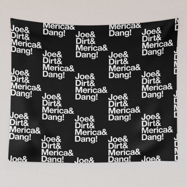 Item preview, Joe Dirt Merica Dang White Text designed and sold by FelineGoodd.