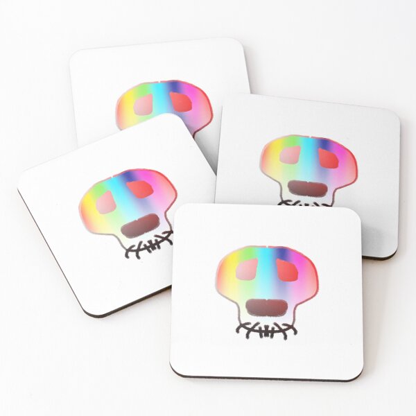Item preview, Rainbow Skull designed and sold by Vothaostore.