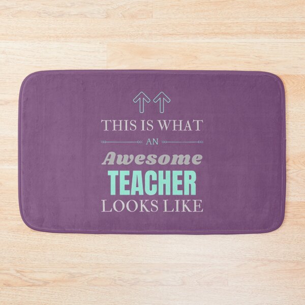Item preview, The Awesome Teacher Look designed and sold by MartinezzqStudi.