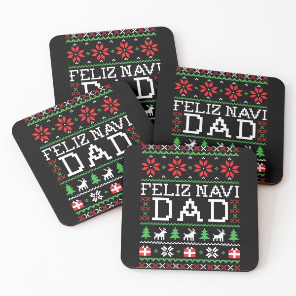 Item preview, Feliz Navi Dad - Ugly Christmas Sweater designed and sold by mogushn.